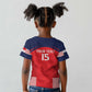 Custom Panama Football Kid T shirt Go Los Canaleros Go