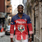 Custom Panama Football Long Sleeve Button Shirt Go Los Canaleros Go