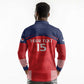 Custom Panama Football Long Sleeve Polo Shirt Go Los Canaleros Go
