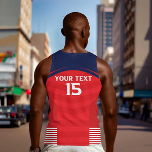 Custom Panama Football Men Tank Top Go Los Canaleros Go