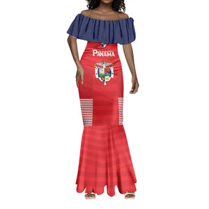 Custom Panama Football Mermaid Dress Go Los Canaleros Go