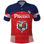 Custom Panama Football Polo Shirt Go Los Canaleros Go