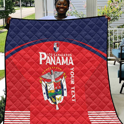 Custom Panama Football Quilt Go Los Canaleros Go