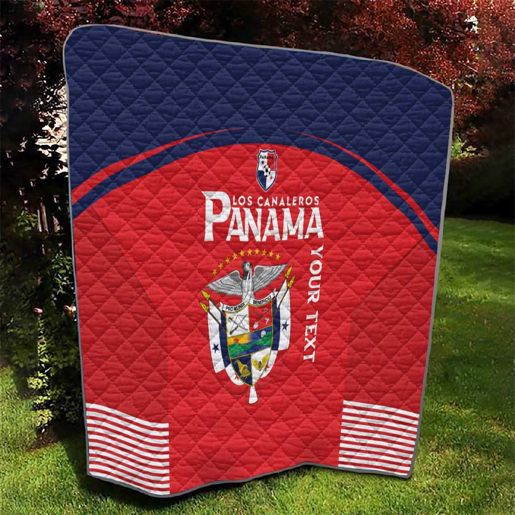 Custom Panama Football Quilt Go Los Canaleros Go