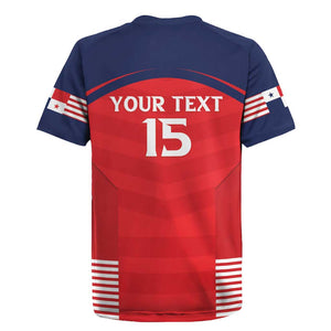 Custom Panama Football Rugby Jersey Go Los Canaleros Go