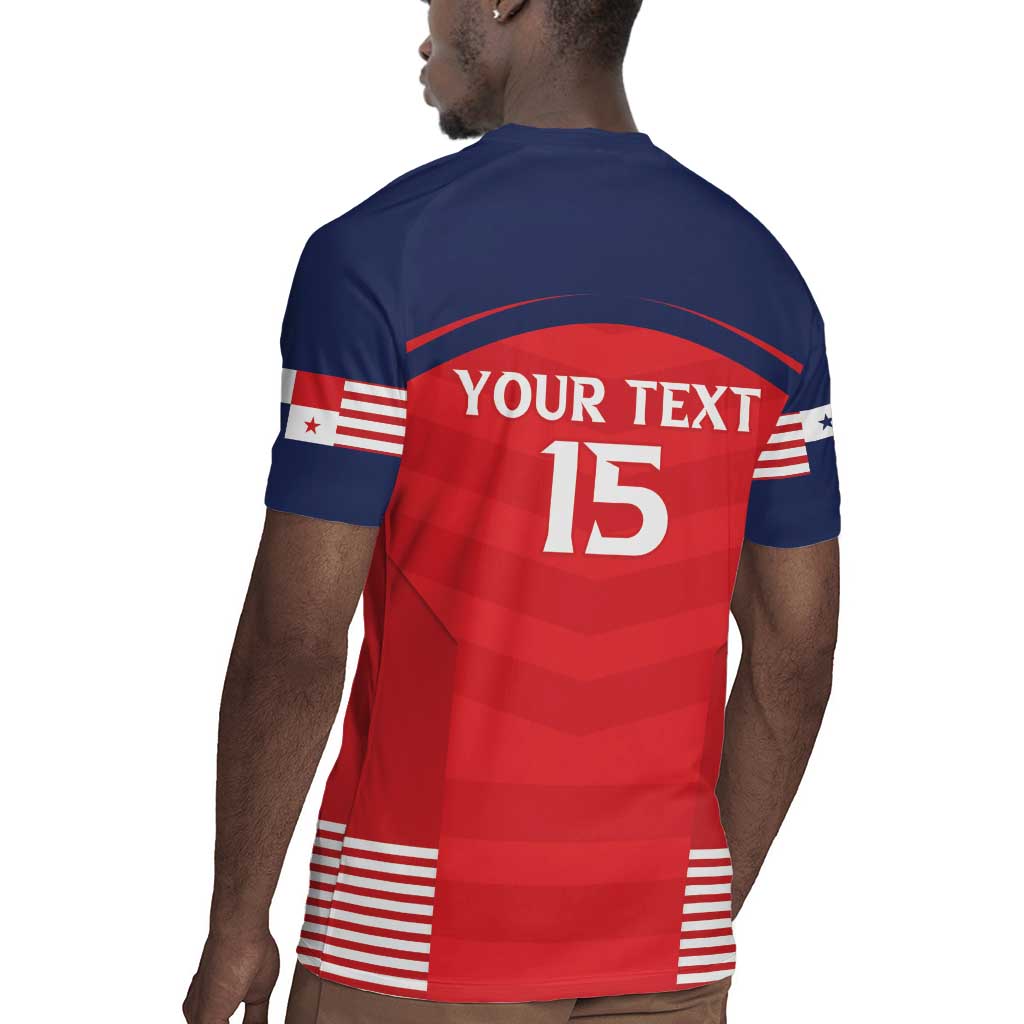 Custom Panama Football Rugby Jersey Go Los Canaleros Go