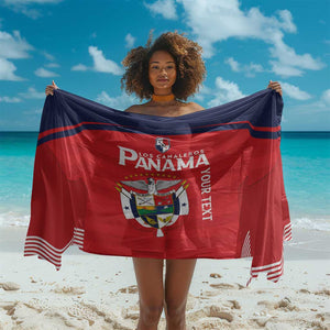 Custom Panama Football Sarong Go Los Canaleros Go