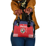 Custom Panama Football Shoulder Handbag Go Los Canaleros Go
