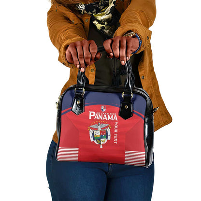Custom Panama Football Shoulder Handbag Go Los Canaleros Go