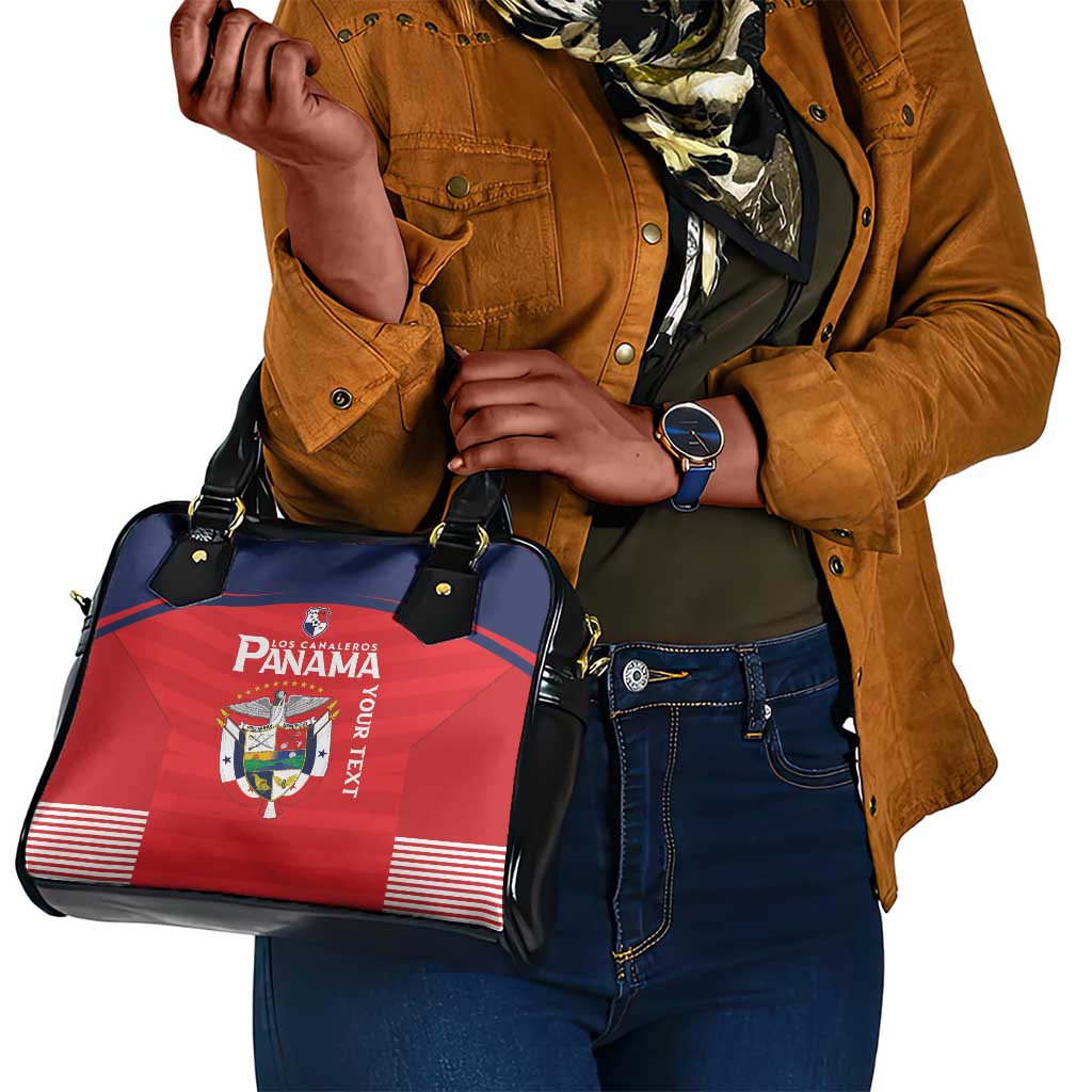 Custom Panama Football Shoulder Handbag Go Los Canaleros Go
