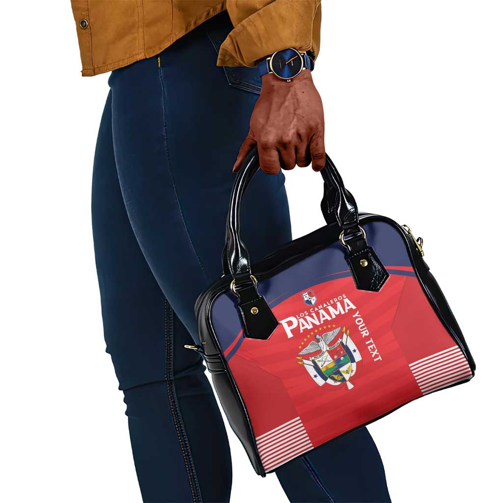 Custom Panama Football Shoulder Handbag Go Los Canaleros Go