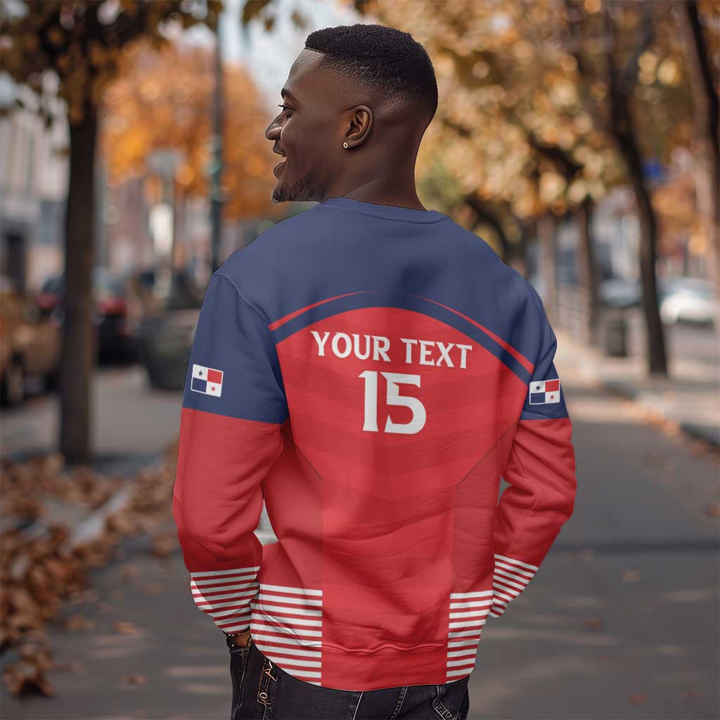 Custom Panama Football Sweatshirt Go Los Canaleros Go