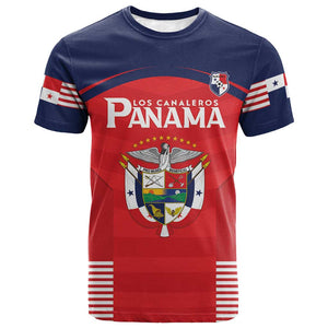 Custom Panama Football T shirt Go Los Canaleros Go