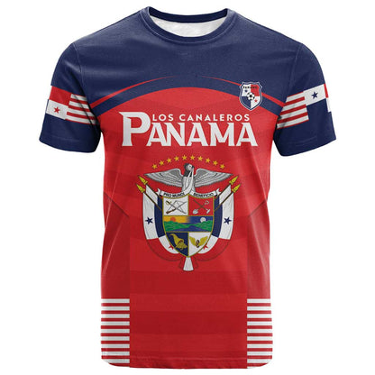 Custom Panama Football T shirt Go Los Canaleros Go