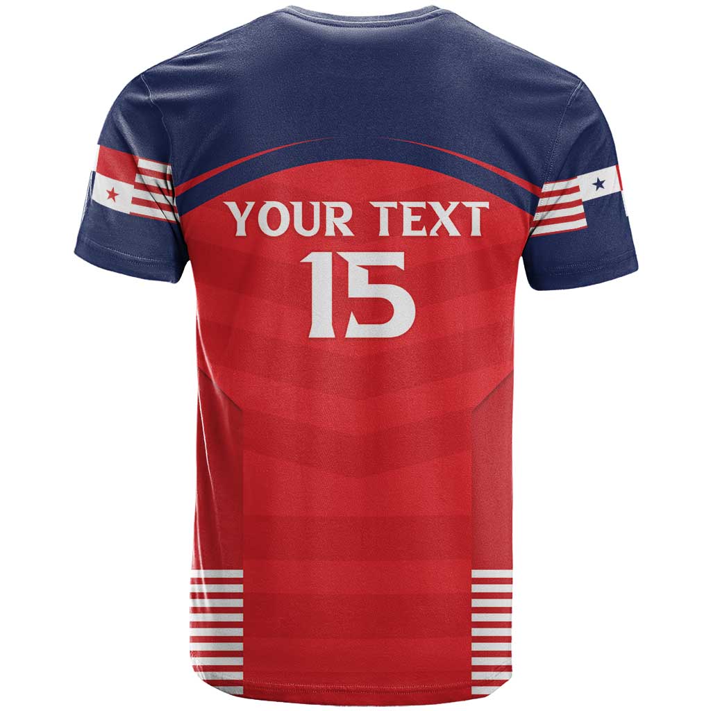 Custom Panama Football T shirt Go Los Canaleros Go