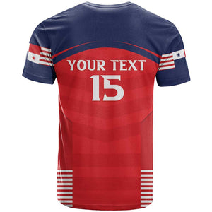 Custom Panama Football T shirt Go Los Canaleros Go