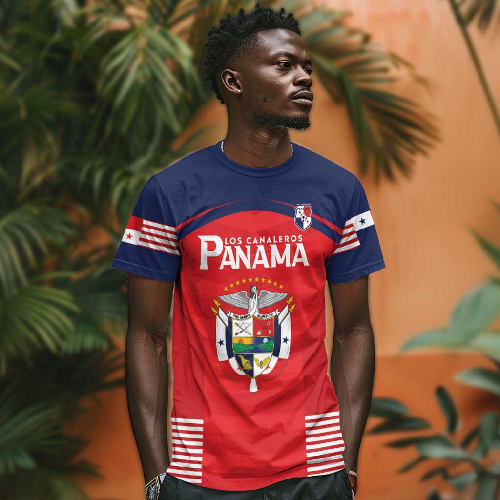 Custom Panama Football T shirt Go Los Canaleros Go