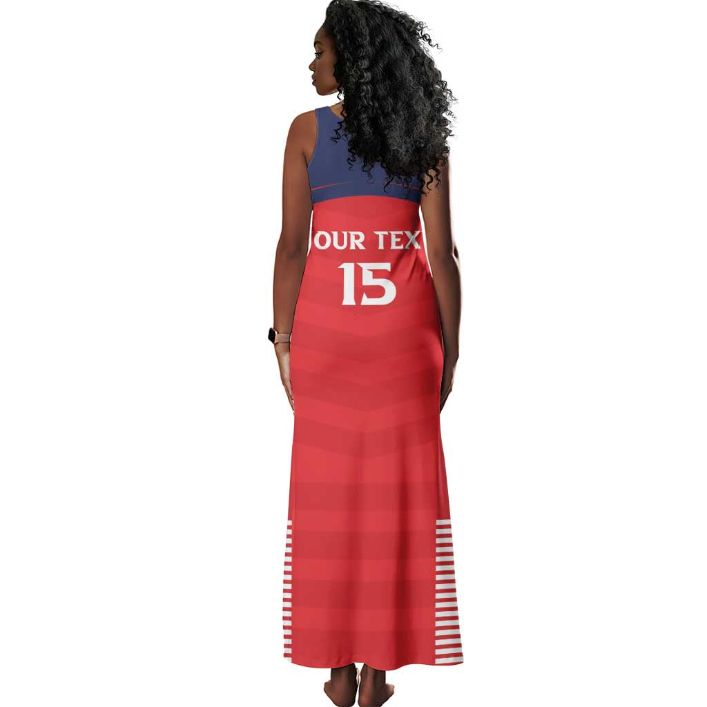 Custom Panama Football Tank Maxi Dress Go Los Canaleros Go