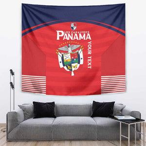 Custom Panama Football Tapestry Go Los Canaleros Go