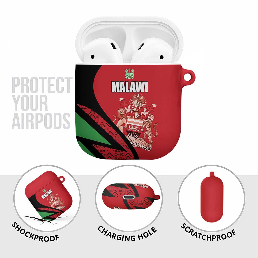 Malawi Cricket AirPods Case Go Champions