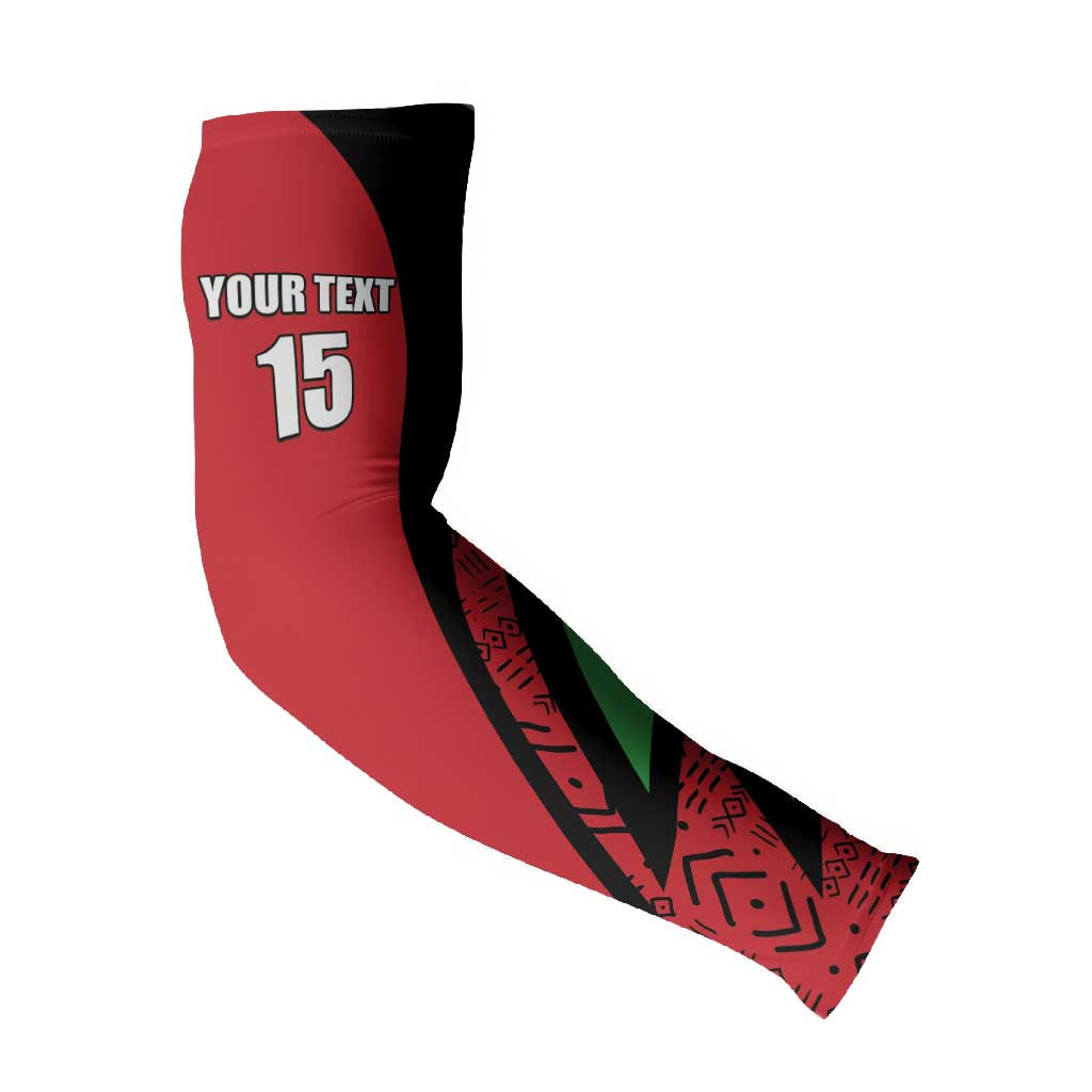 Custom Malawi Cricket Arm Sleeves Go Champions