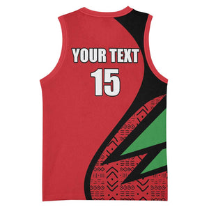 Custom Malawi Cricket Basketball Jersey Go Champions Dziko la Malawi LT15