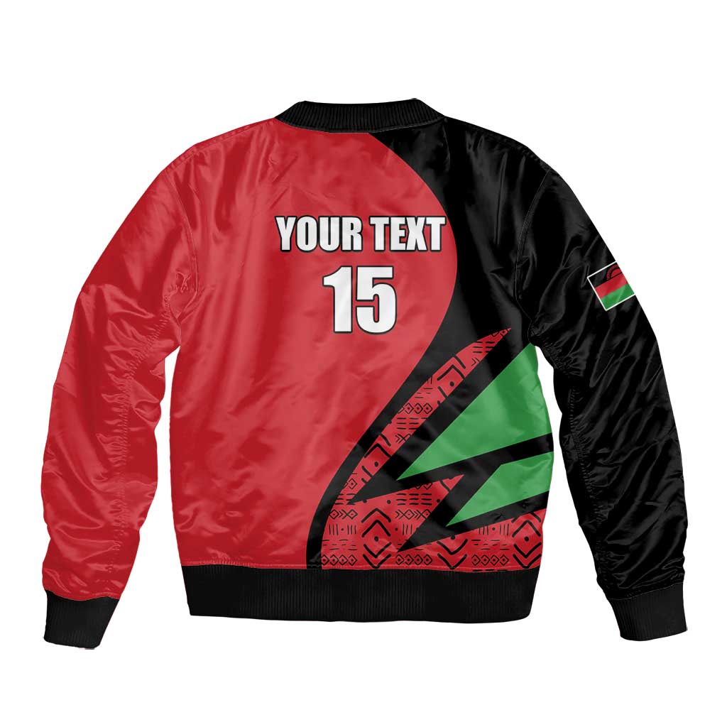 Custom Malawi Cricket Bomber Jacket Go Champions Dziko la Malawi - African Pride