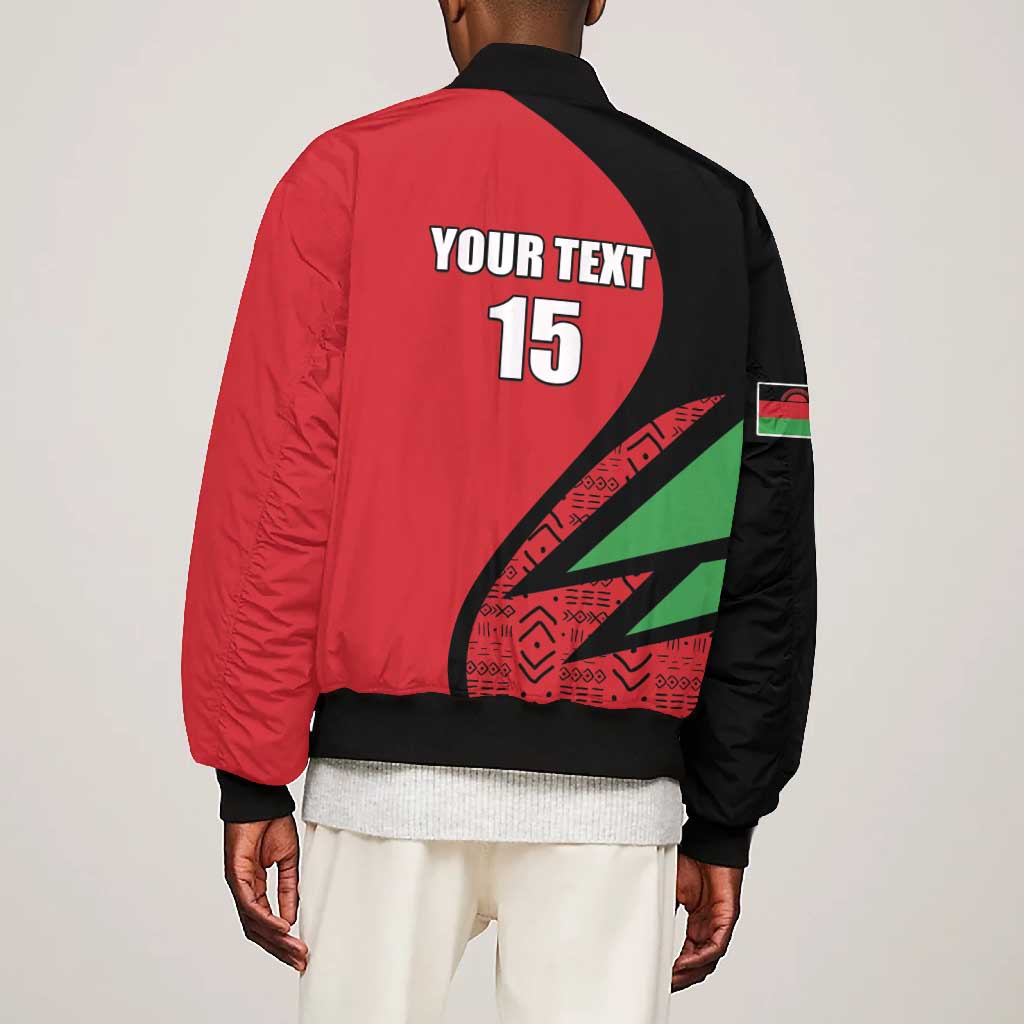 Custom Malawi Cricket Bomber Jacket Go Champions Dziko la Malawi - African Pride