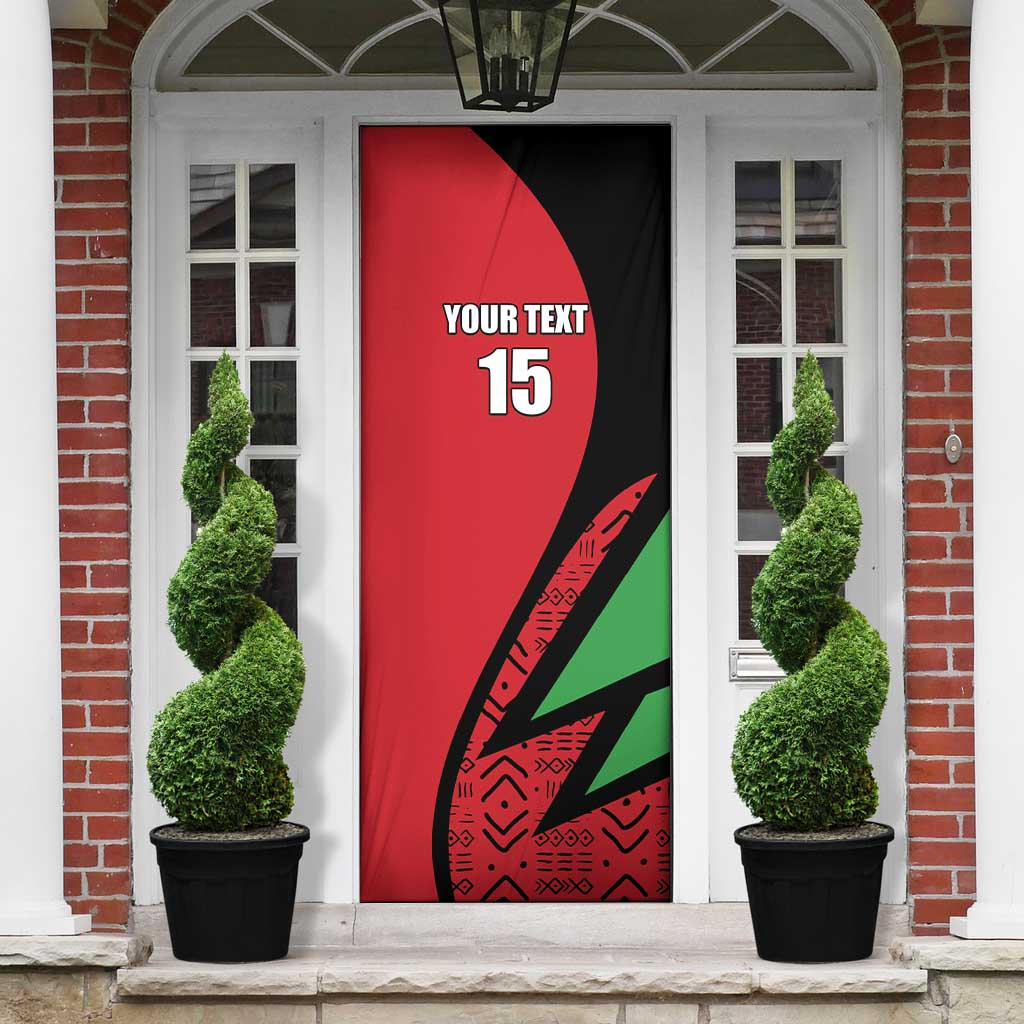 Custom Malawi Cricket Door Cover Go Champions