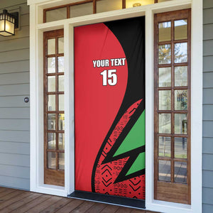 Custom Malawi Cricket Door Cover Go Champions