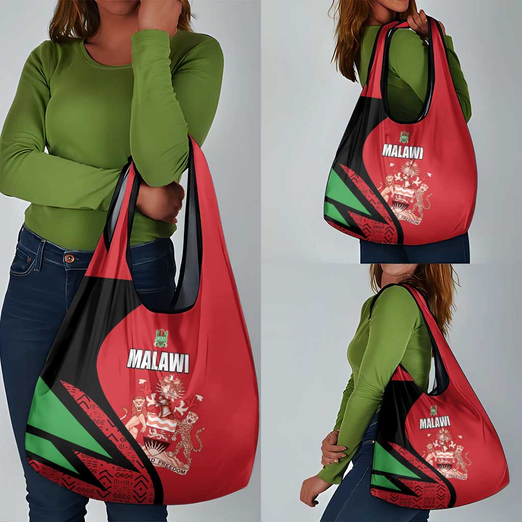 Malawi Cricket Grocery Bag Go Champions Dziko la Malawi - African Pride