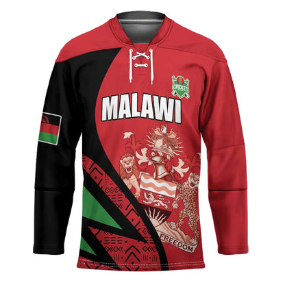 Custom Malawi Cricket Hockey Jersey Go Champions