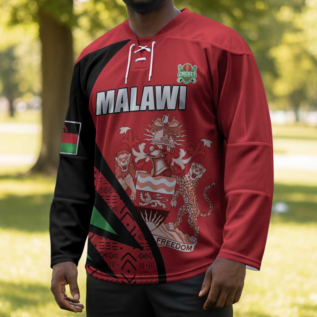 Custom Malawi Cricket Hockey Jersey Go Champions