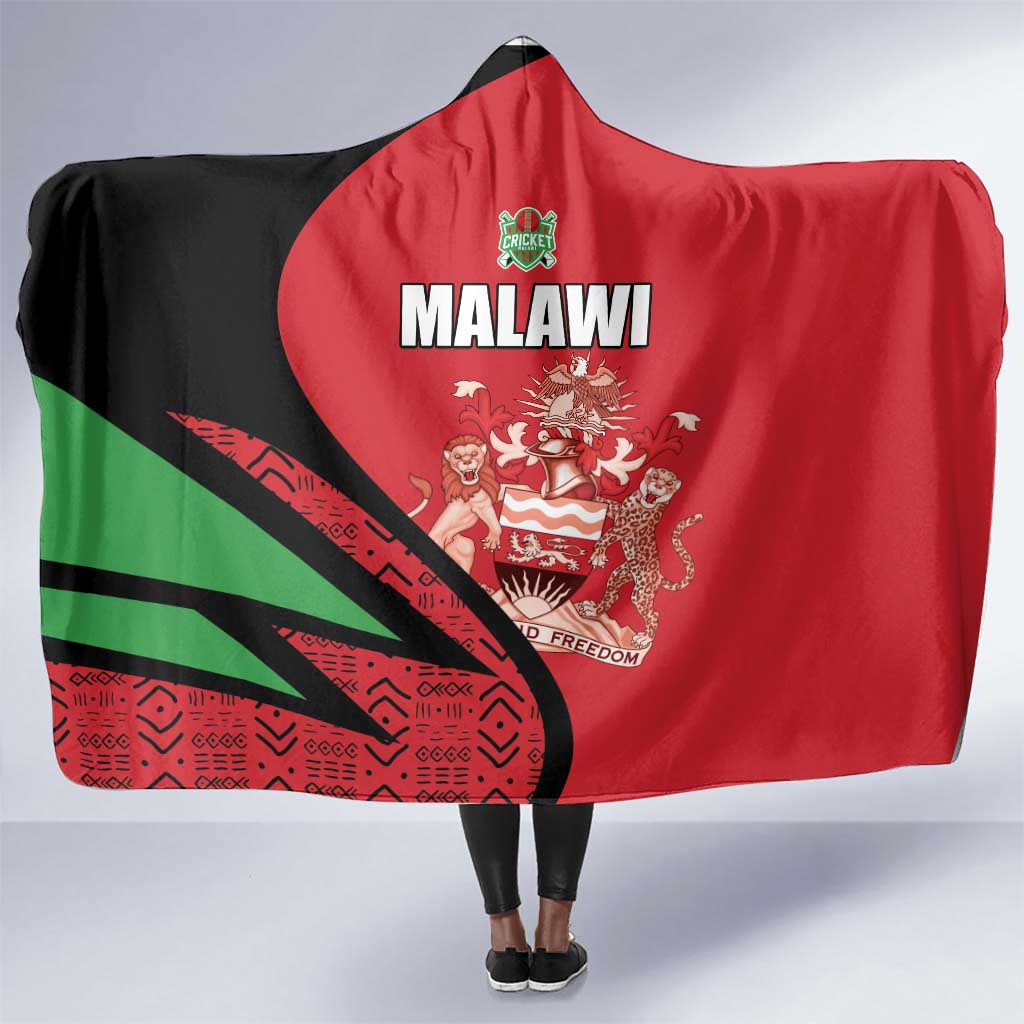 Malawi Cricket Hooded Blanket Go Champions Dziko la Malawi - African Pride