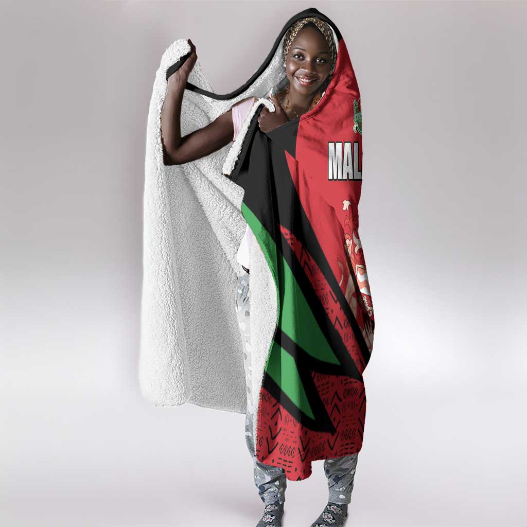Malawi Cricket Hooded Blanket Go Champions Dziko la Malawi - African Pride