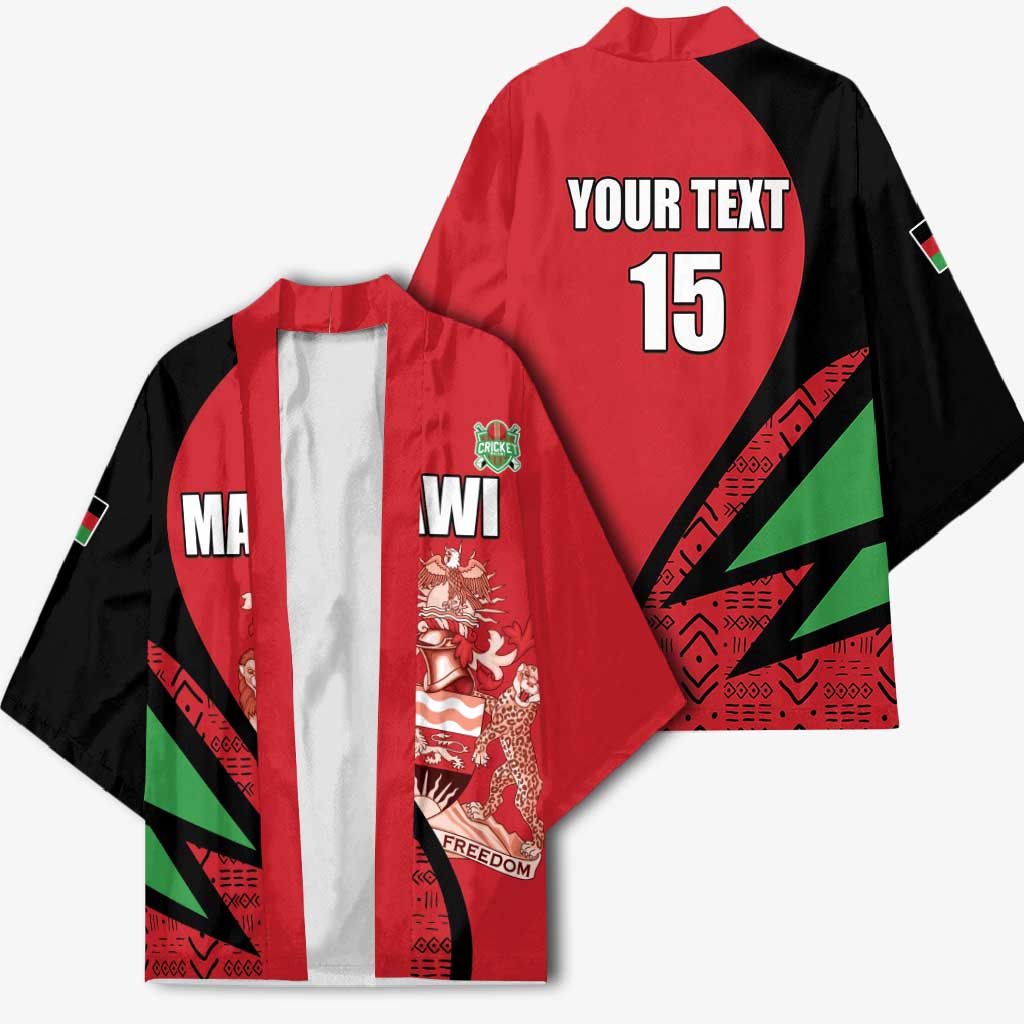 Custom Malawi Cricket Kimono Go Champions