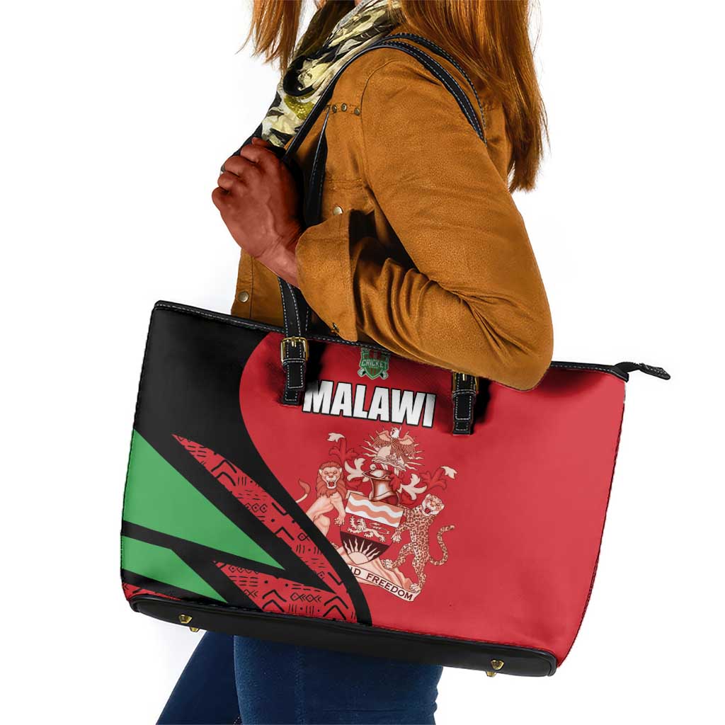 Malawi Cricket Leather Tote Bag Go Champions Dziko la Malawi - African Pride