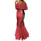 Custom Malawi Cricket Mermaid Dress Go Champions Dziko la Malawi - African Pride