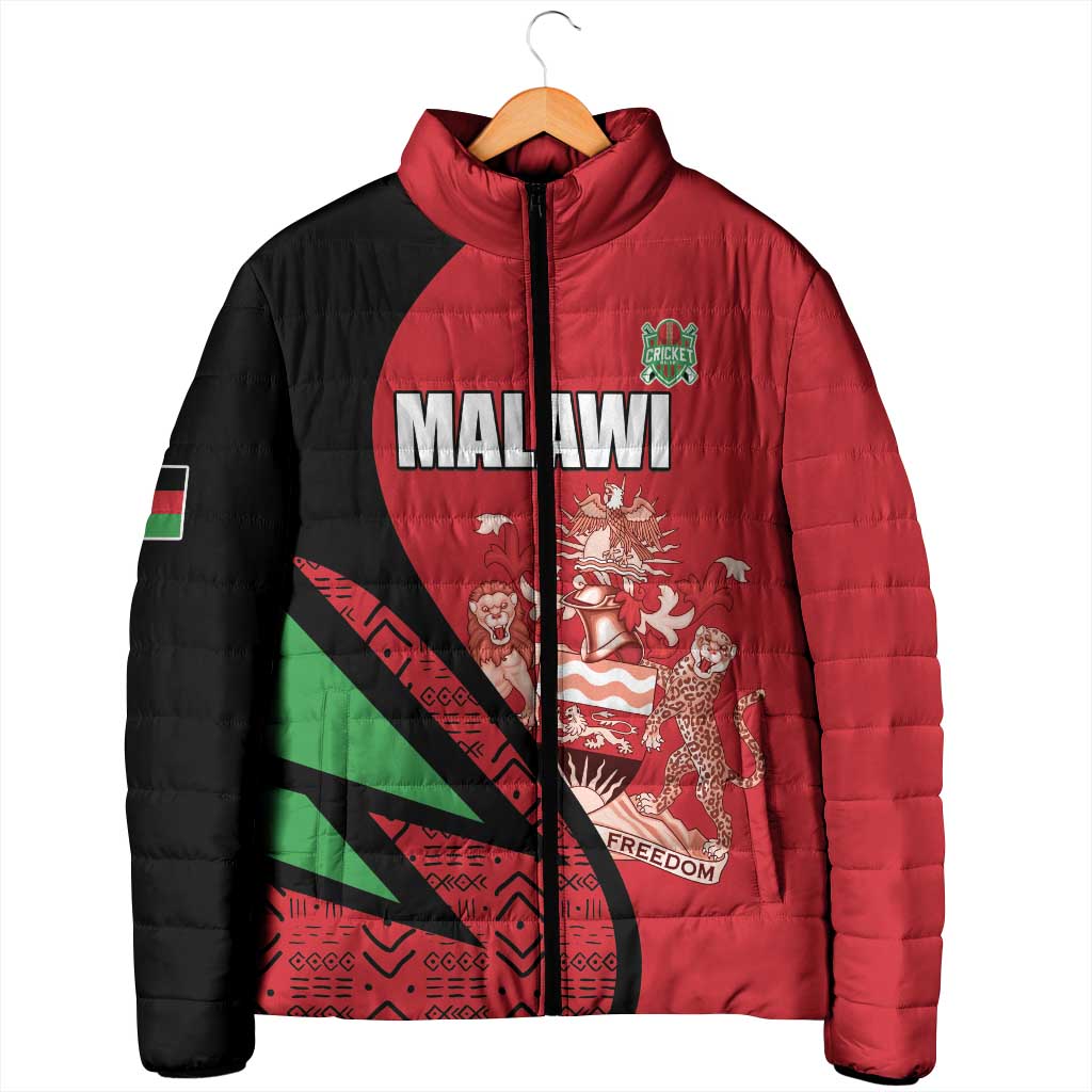 Custom Malawi Cricket Padded Jacket Go Champions