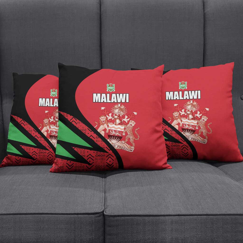 Malawi Cricket Pillow Cover Go Champions