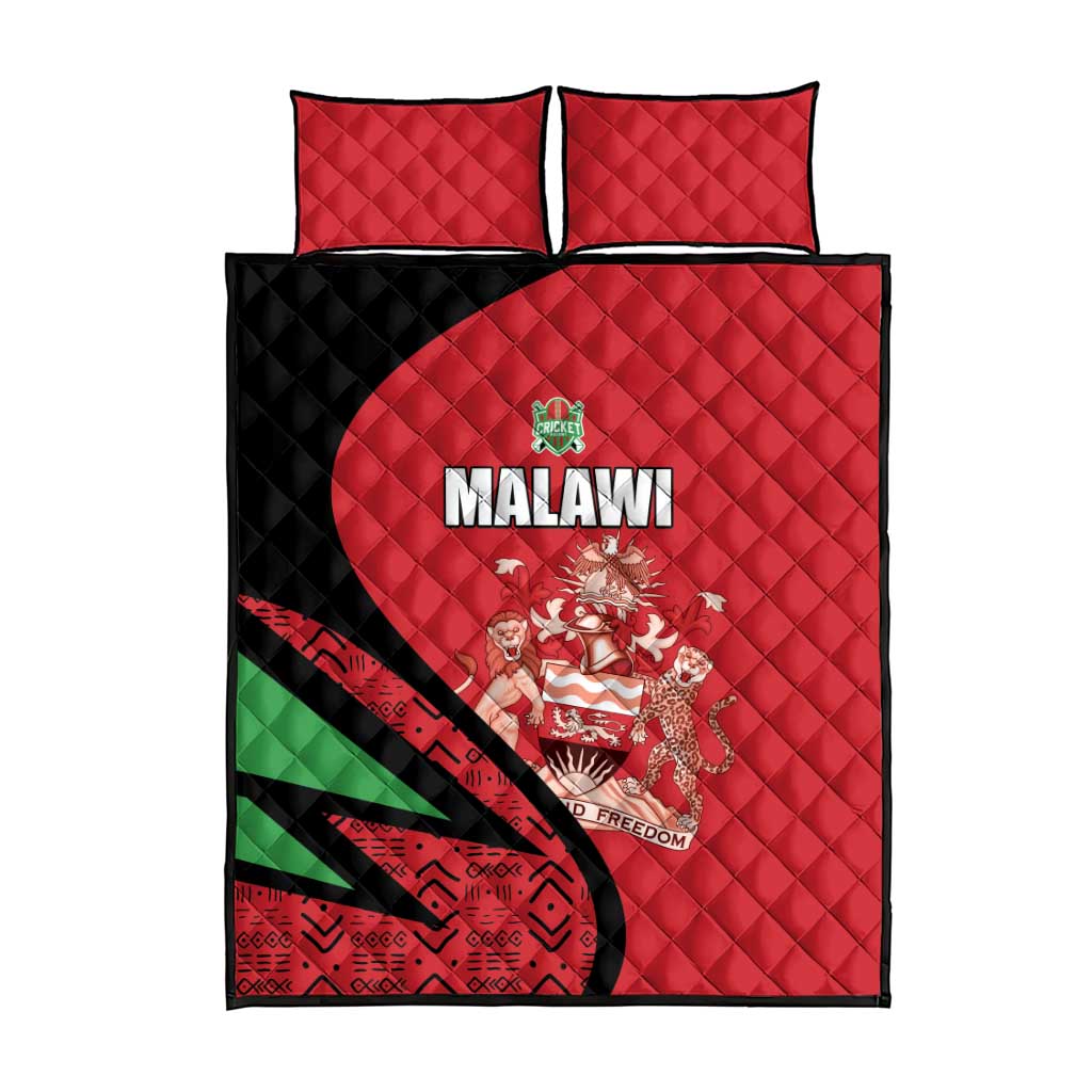 Malawi Cricket Quilt Bed Set Go Champions Dziko la Malawi - African Pride