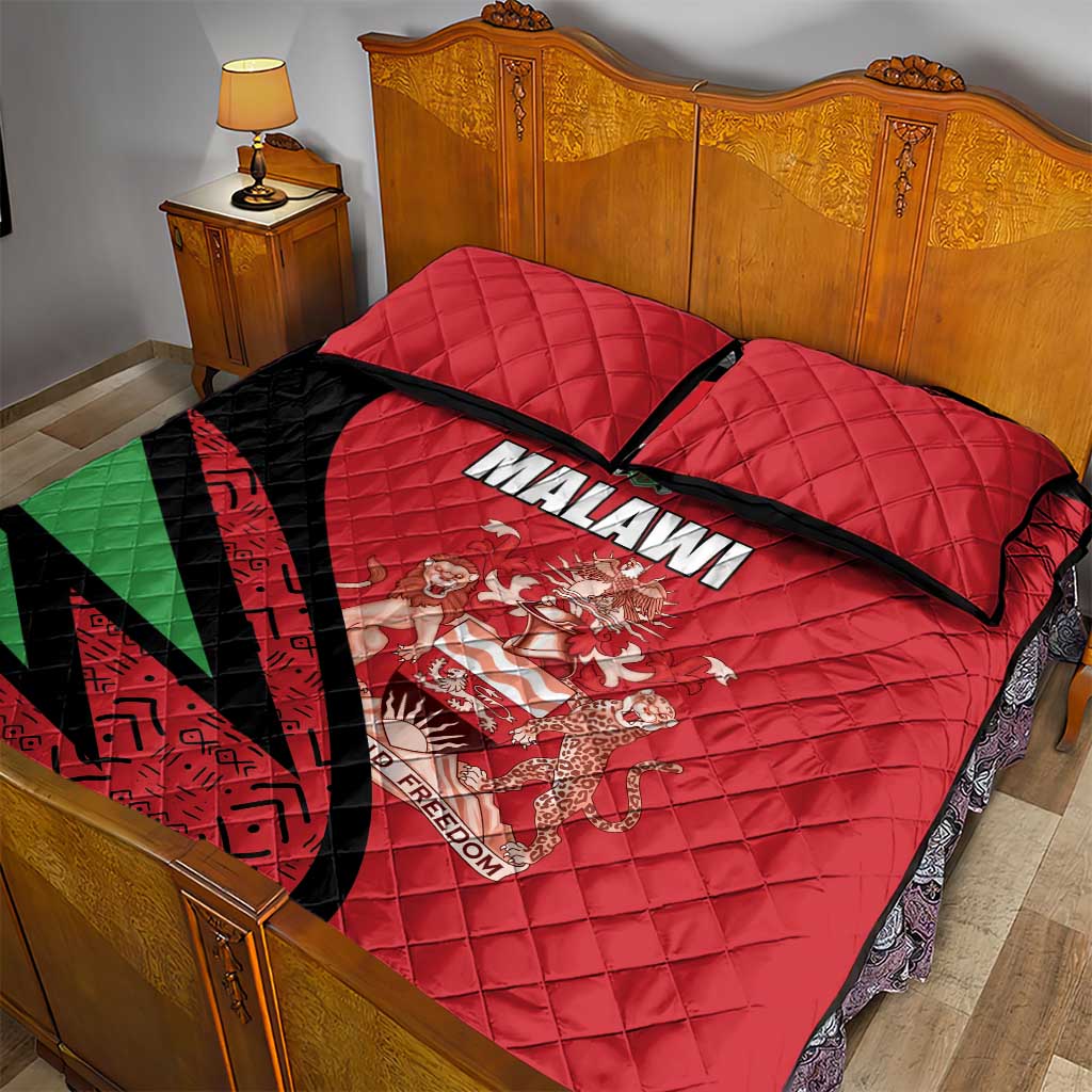 Malawi Cricket Quilt Bed Set Go Champions Dziko la Malawi - African Pride
