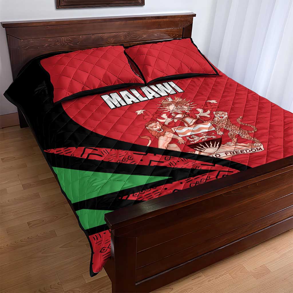 Malawi Cricket Quilt Bed Set Go Champions Dziko la Malawi - African Pride