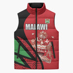 Custom Malawi Cricket Sleeveless Puffer Jacket Go Champions