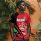 Custom Malawi Cricket T shirt Go Champions Dziko la Malawi - African Pride