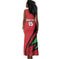 Custom Malawi Cricket Tank Maxi Dress Go Champions Dziko la Malawi - African Pride