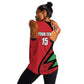 Custom Malawi Cricket Women Racerback Tank Go Champions Dziko la Malawi - African Pride