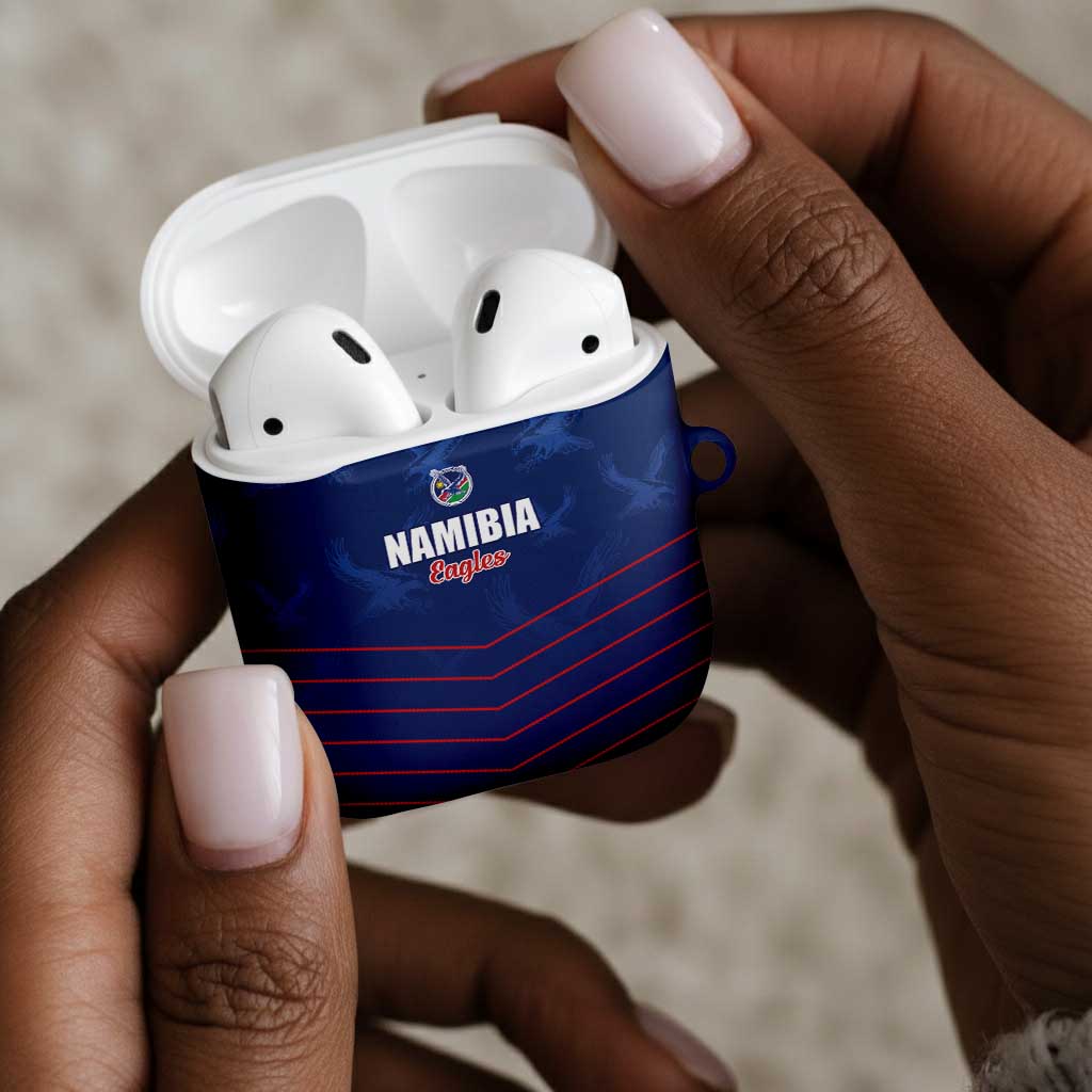 Namibia Cricket AirPods Case Go Eagles Go