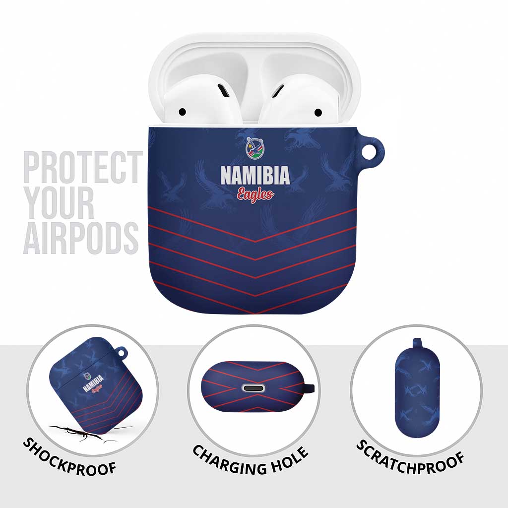 Namibia Cricket AirPods Case Go Eagles Go