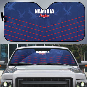 Namibia Cricket Auto Sun Shade Go Eagles Go